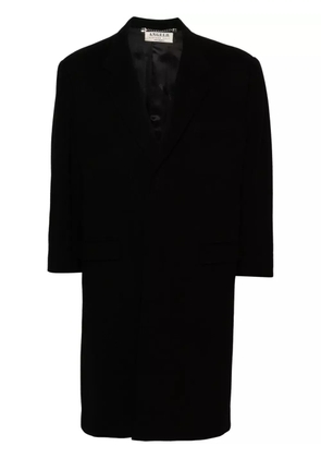 A.N.G.E.L.O. Vintage Cult 1990s single breasted wool maxi coat - Black