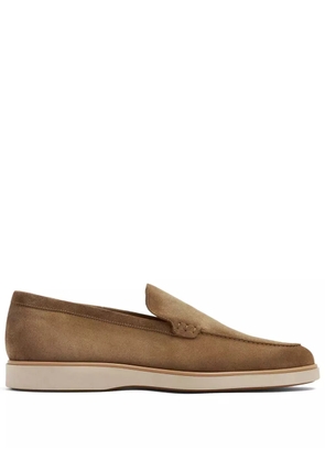 Magnanni Lourenco suede loafers - Brown