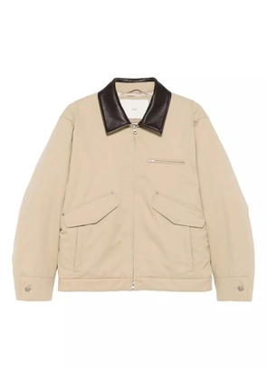 DUNST zip-up bomber jacket - Neutrals
