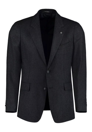 Tagliatore wool-blend blazer - Black