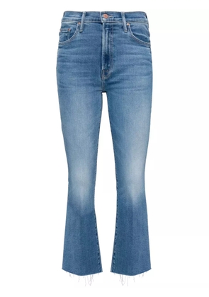 MOTHER The Insider cropped jeans - Blue