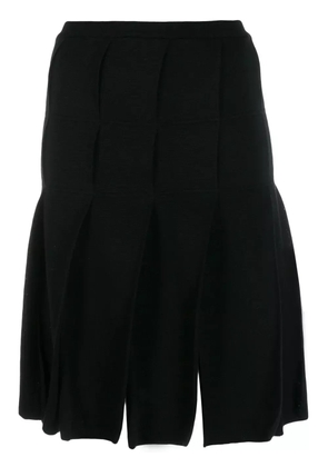 Jean Paul Gaultier Pre-Owned 1980's pleated skirt - Black