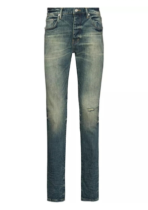 Purple Brand low-rise straight-leg jeans - Blue
