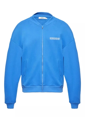 Pangaia zip-front bomber jacket - Blue