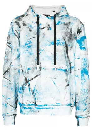 Haculla hand painted hoodie - Blue