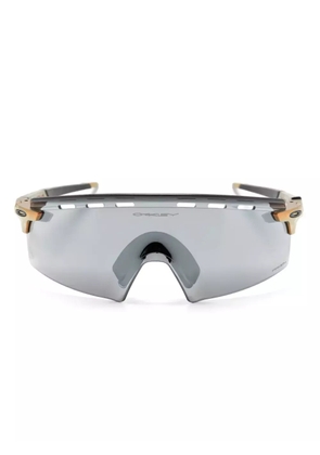Oakley Encoder shield-frame mirrored sunglasses - Black