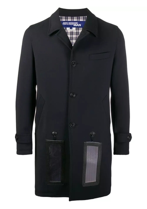 Junya Watanabe Comme des Garçons Pre-Owned 2000s solar panels coat - Blue