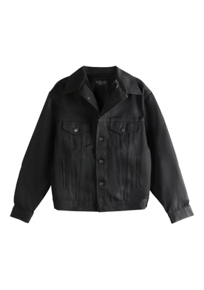 Balenciaga button-fastening denim jacket - Black