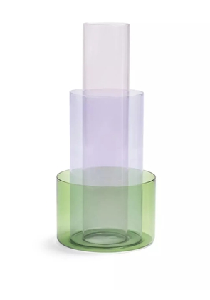 &k Amsterdam large Amphi vase (32,5cm x 14,5cm) - Green