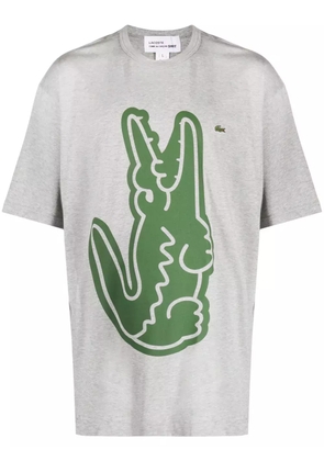 Comme Des Garçons Shirt x Lacoste cotton T-shirt - Grey