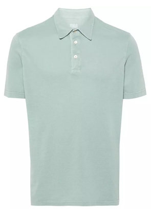 Fedeli piqué-weave polo shirt - Green