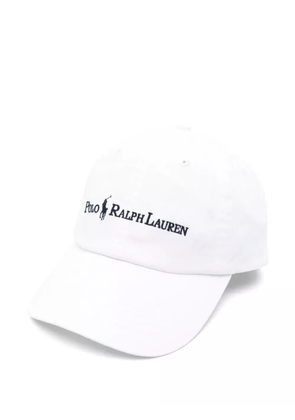 Polo Ralph Lauren cotton twill baseball cap - White