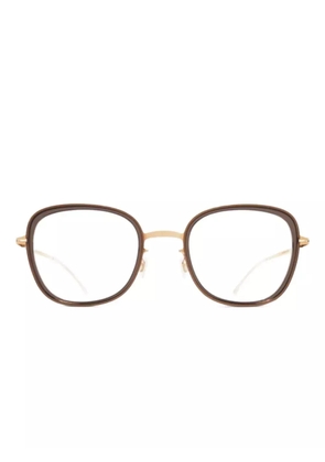 Mykita Alin round-frame glasses - Brown