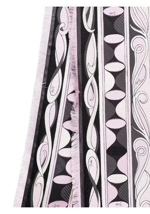 PUCCI patterned scarf - Black