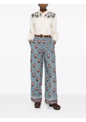 MAISON HOTEL Jimmy trousers - Blue