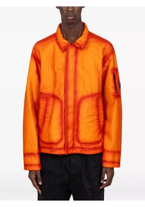 C.P. Company Feltro Bi-Film quilted-panel jacket - Orange