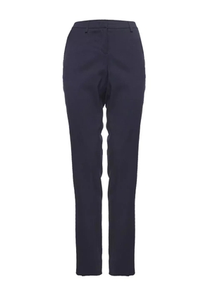 Moncler Vintage wool straight-leg trousers - Blue