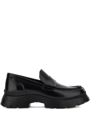 Hogan round-toe loafers - Black