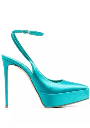 Le Silla 130mm Uma pumps - Blue