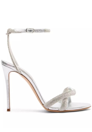 Casadei 100mm Taylor Julia sandals - Silver