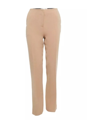 Diane Von Furstenberg Vintage pressed-crease trousers - Neutrals
