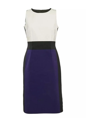Paule Ka colourblock sleeveless dress - Blue