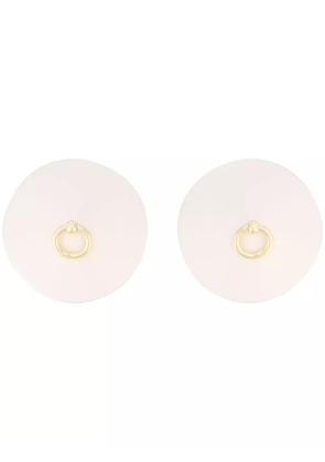 Bordelle enamel O ring nipplets - Neutrals