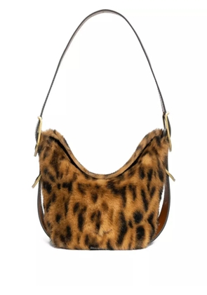 Zadig&Voltaire leopard-print shoulder bag - Brown