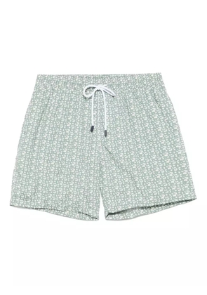 Barba paisley-print swim shorts - Green