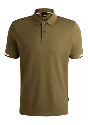 BOSS cotton polo shirt - Green