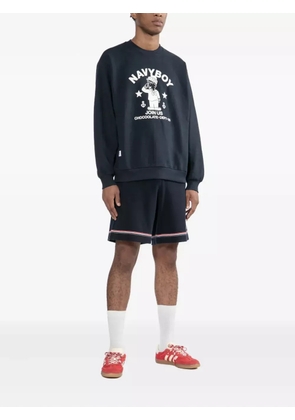 CHOCOOLATE logo-printed sweatshirt - Blue