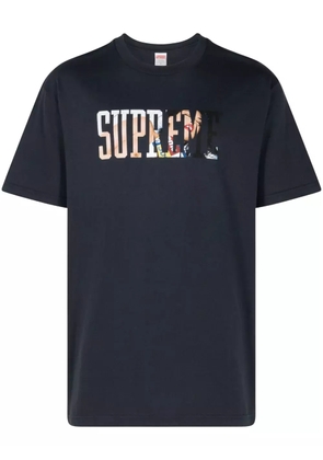 Supreme Tera Patrick Collegiate 'Navy' T-shirt - Blue