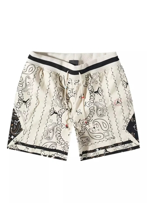Jordan x Travis Scott paisley shorts - White