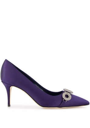 Manolo Blahnik 70mm Isteralo pumps - Purple