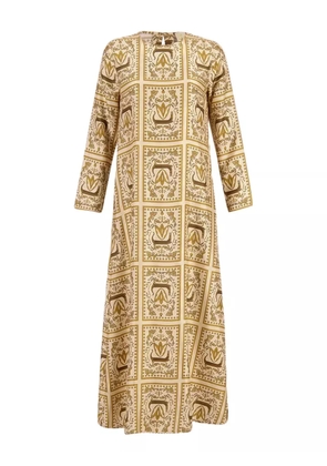 PAULA silk dress - Neutrals