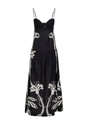 Johanna Ortiz Enlightened Sailor maxi dress - Black