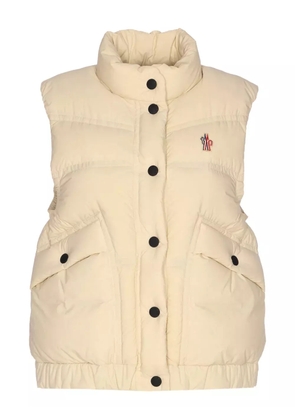 Moncler Grenoble Baise padded high-neck gilet - Neutrals