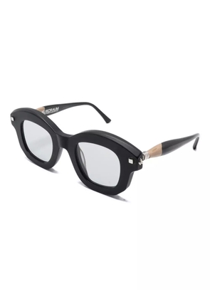 Kuboraum square-frame sunglasses - Black
