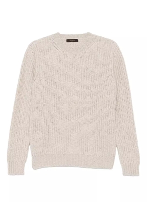 Zanone virgin wool jumper - Neutrals