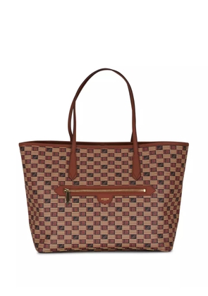 Moreau monogram canvas tote bag - Brown
