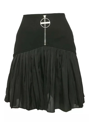 Givenchy Pre-Owned pleated zip-fastening skirt - Black