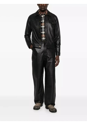 Carter Young Arch leather jacket - Black