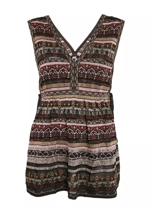 Missoni Pre-Owned v-neck knitted top - Black