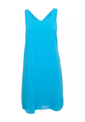 alice + olivia sleeveless silk dress - Blue