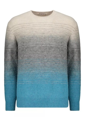 Herno ombre ribbed sweater - Blue