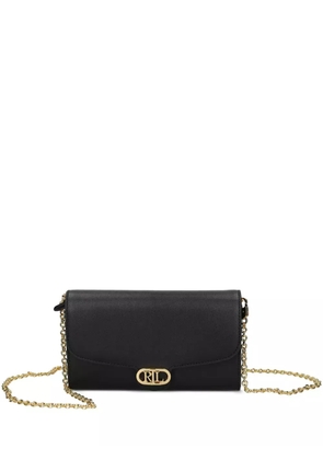 Lauren Ralph Lauren leather crossbody bag - Black