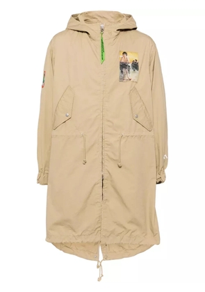 Undercover cotton coat - Brown