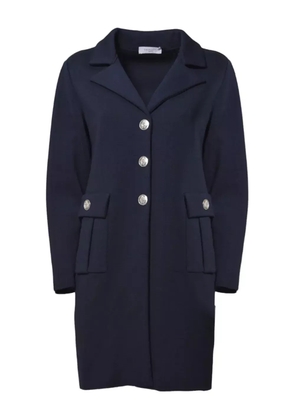 Charlott double-breasted coat - Blue