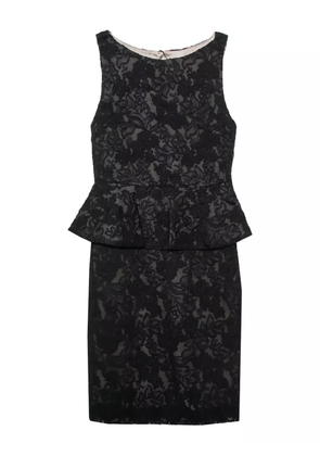 alice + olivia Josephine peplum dress - Black