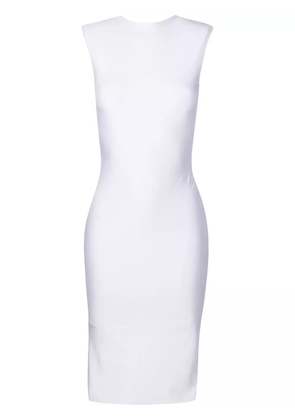 Lethicia Bronstein Gracie V-back midi dress - White
